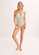 Body con perizoma e pizzo elastico, bonprix