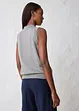 Maglione in filato fine misto seta con colletto polo, bonprix