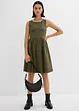 Abito in maglina con tasche in puro cotone, bonprix