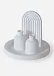 Soprammobile - vassoio e vasi (set 4 pezzi), bonprix