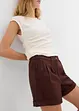 Shorts in twill a vita alta, bonprix