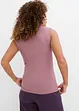 Top con collo a dolcevita, bonprix