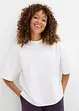 Maxi maglia in puro cotone biologico pesante, bonprix