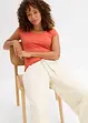 Pantaloni in felpa di puro cotone biologico, bonprix