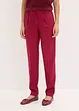 Pantaloni con pinces ed elastico in vita, bonprix