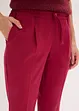 Pantaloni con pinces ed elastico in vita, bonprix