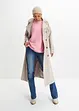 Maglione oversize a costine in misto viscosa, bonprix