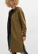 Felpa extra lunga con zip e spacchi laterali, bonprix