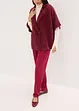 Pantaloni con elastico in vita e piega stirata, bonprix