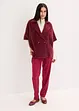 Pantaloni con elastico in vita e piega stirata, bonprix