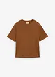 T-shirt in puro cotone biologico pesante, bonprix