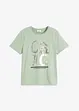 T-shirt con stampa glitterata, bonprix