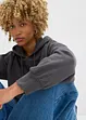 Felpa con cappuccio in puro cotone, bonprix