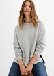 Felpa con inserto di camicia, bonprix