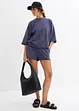 Felpa oversize in misto cotone morbido, bonprix