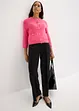 Cardigan corto con bottoni decorativi, bonprix