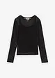 Maglia in mesh a maniche lunghe, bonprix
