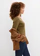 Maxi maglia in puro cotone biologico, bonprix
