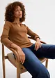 Maglia a costine con puro cotone biologico, bonprix