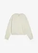 Felpa oversize in puro cotone biologico, bonprix
