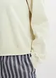 Felpa oversize in puro cotone biologico, bonprix
