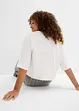 Felpa oversize in misto cotone morbido, bonprix