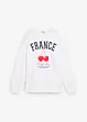 Felpa oversize in puro cotone biologico, bonprix