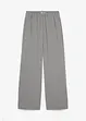 Pantaloni con elastico in vita e gambe larghe, bonprix