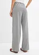 Pantaloni con elastico in vita e gambe larghe, bonprix