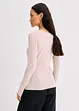 Maglia a maniche lunghe con scollo a barca, bonprix