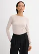 Maglia a maniche lunghe con scollo a barca, bonprix