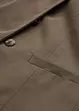 Gilet lungo con trama twill, bonprix