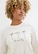 Maglia a maniche lunghe in puro cotone, bonprix