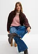 Gilet in maglia di misto cotone, bonprix