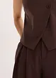 Gilet con abbottonatura asimmetrica, bonprix
