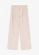 Pantaloni con pinces doppia, bonprix