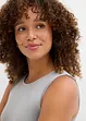 Top corto aderente (pacco da due), bonprix