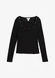 Maglia a costine in puro cotone biologico, bonprix