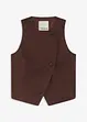 Gilet con abbottonatura asimmetrica, bonprix