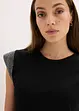 Maglia con spalline imbottite, bonprix