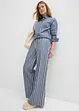 Pantaloni a palazzo in puro cotone, bonprix