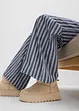 Pantaloni a palazzo in puro cotone, bonprix