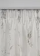 Tenda trasparente in fantasia floreale (pacco da 1), bonprix