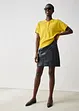 Maglia in filato fine misto seta con colletto a polo, bonprix