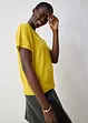 Maglia in filato fine misto seta con colletto a polo, bonprix
