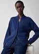 Cardigan oversize in misto seta, bonprix