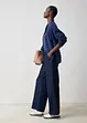 Cardigan oversize in misto seta, bonprix