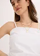 Abito a fascia in puro cotone, bonprix