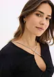 Miniabito con fascette di strass, bonprix