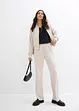 Pantaloni in felpa con viscosa, bonprix